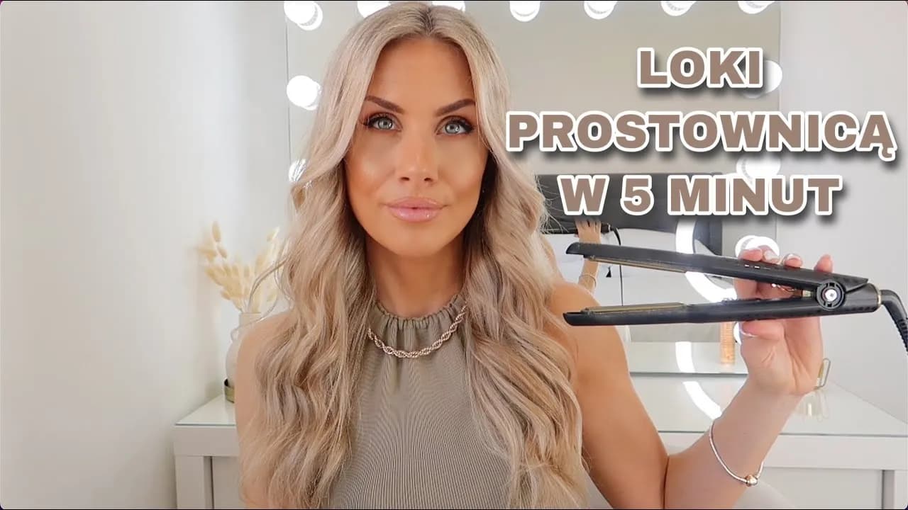Jak kręcić włosy prostownicą? Prosty poradnik krok po kroku